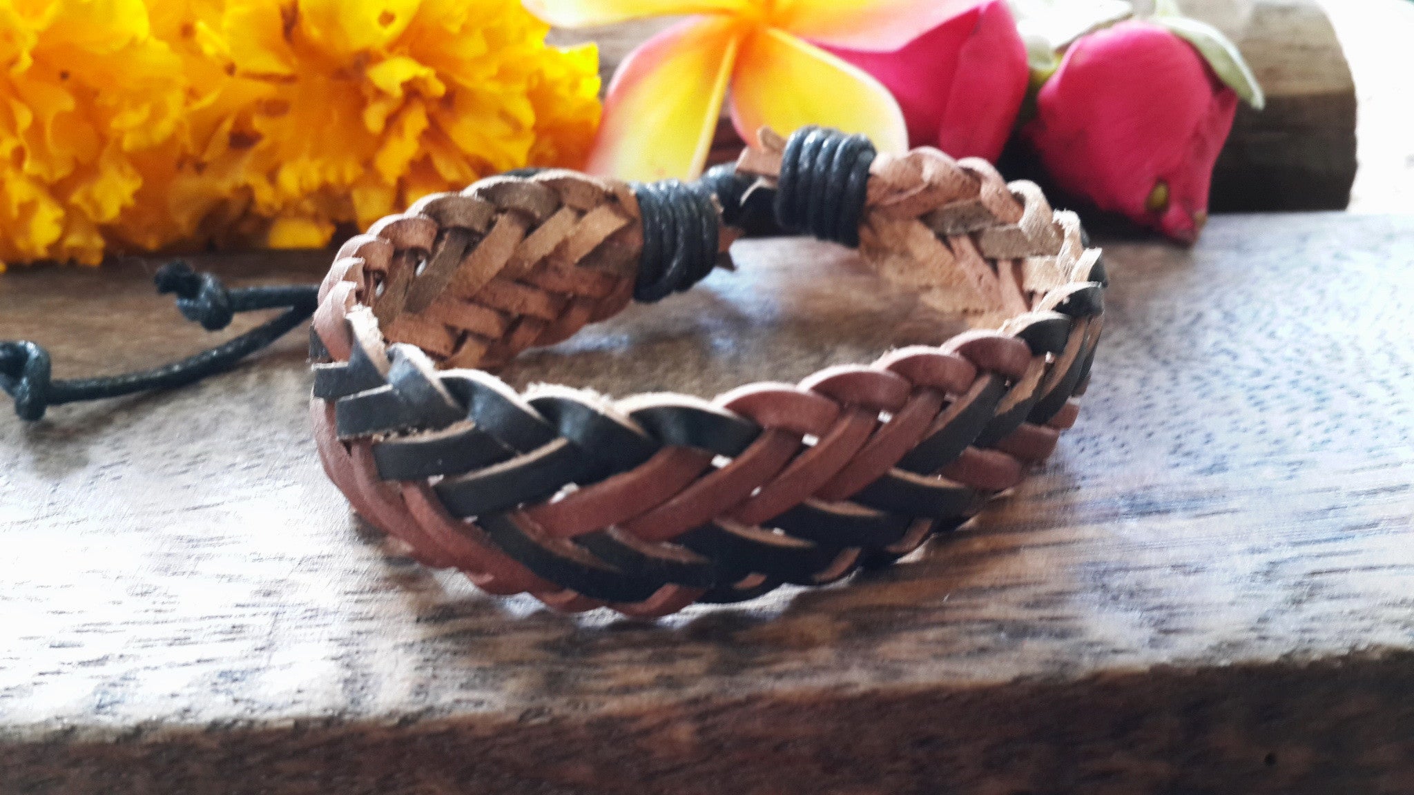 Braided Genuine Leather Bracelet With 304 Stainless Steel Magnetic Clasp,  Leather Cord, 200mm Long, Bracelet Making, Make Your Own, Black - Etsy